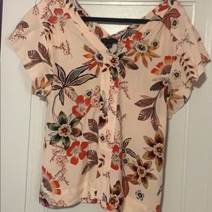 NWOT Sanctuary butterfly 🦋 Sleeve Smock top Sz S